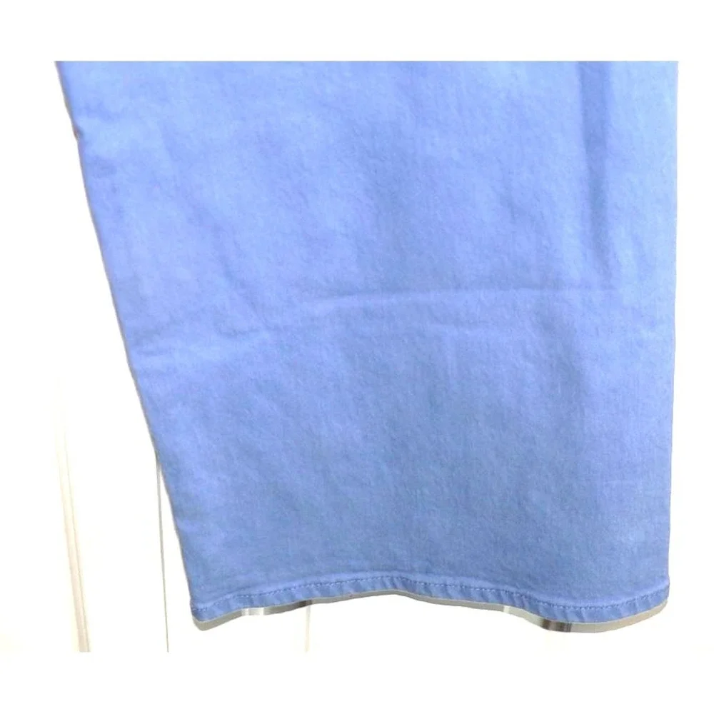 Universal Thread Women's High Rise Sailor Wide Leg Ankle Jeans in Blue Size 6 - Picture 6 of 10